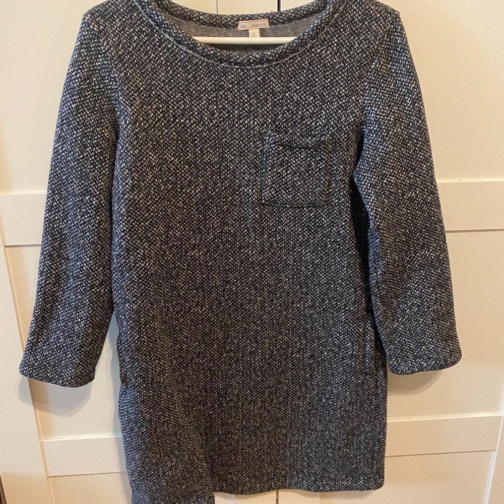 Felt Sweater Dress